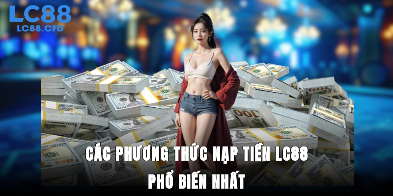 Các phương thức nạp tiền LC88 phổ biến nhất